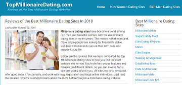 Top Millionaire Dating
